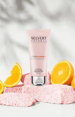 Витаминизирующая маска-плёнка с витамином C Selvert Thermal Pure Vit C, 100 мл