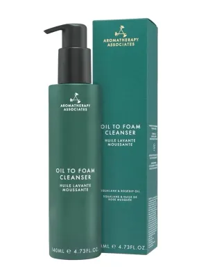 Очищающая пенка-масло для умывания лица Aromatherapy Associates Oil To Foam, 140 мл