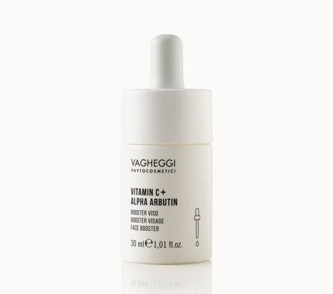 Осветляющий и выравнивающий концентрат для лица Vagheggi Vitamin C + Alpha Arbutin Face Booster, 30 мл