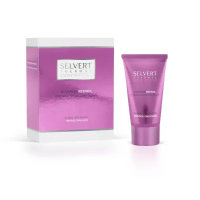 Крем-эмульсия для лица антивозрастной с ретинолом Selvert Thermal Global Antiaging Retinol Emulsion SPF 15, 50 мл