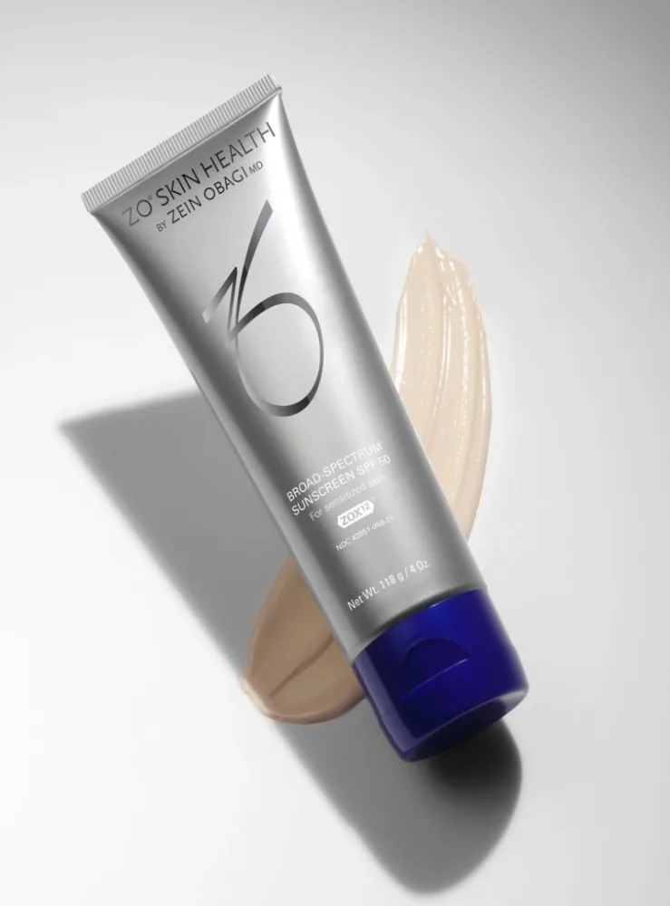 Крем для лица солнцезащитный минеральный SPF50 ZO Skin Health Broad Spectrum Sunscreen, 118 г