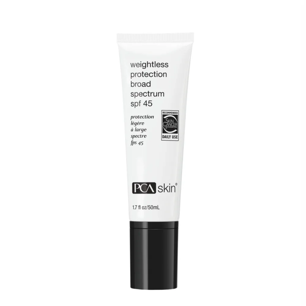 Крем для лица солнцезащитный легкий PCA Skin Weightless Protection SPF45, 50 г