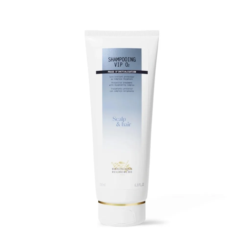 Кислородный защитный шампунь для волос Biologique Recherche Shampooing Traitant VIP O2, 200 мл