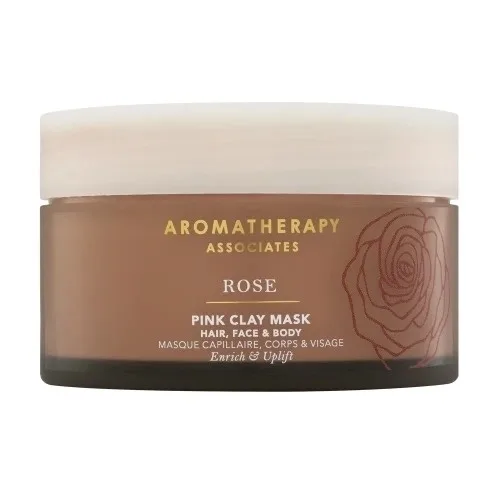 Маска из розовой глины для лица, тела и волос Aromatherapy Associates Rose Pink Clay Mask, 200 мл