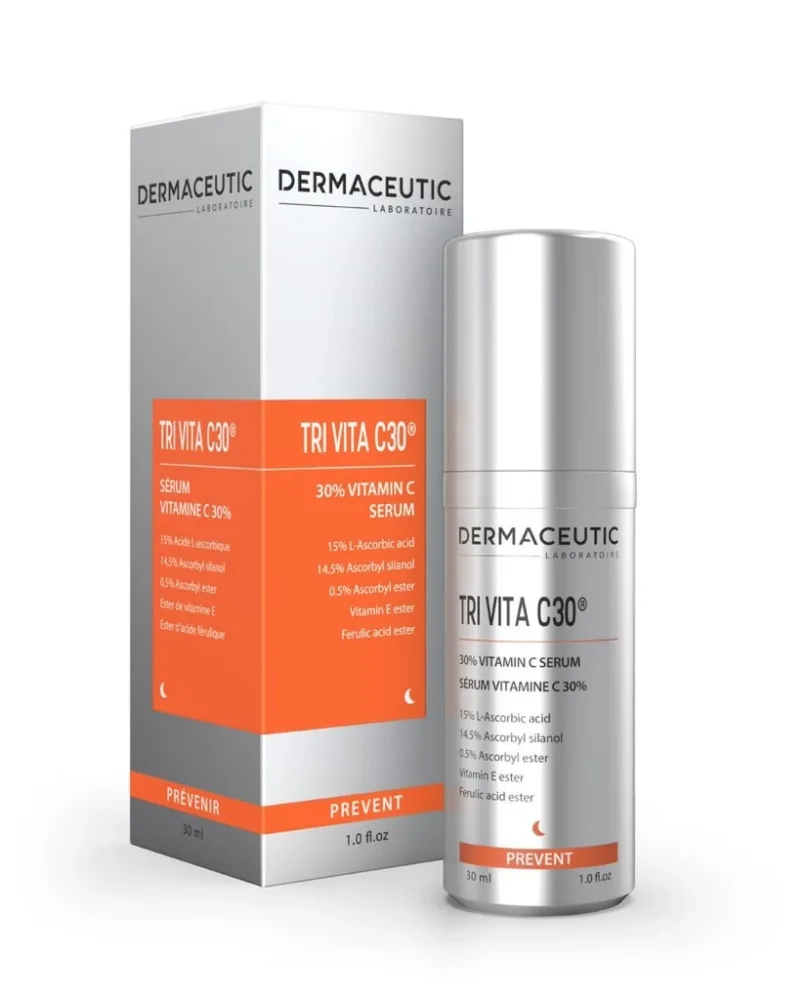 Сыворотка с 30% витамина C для лица Dermaceutic Tri Vita C30, 30 мл