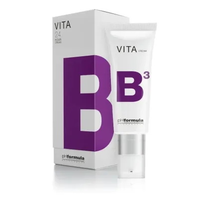 Крем для лица увлажняющий успокаивающий с ниацинамидом 5% pHformula VITA B3 Cream 24h, 50 мл