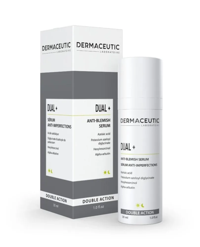 Сыворотка против несовершенств для лица Dermaceutic Dual +, 30 мл