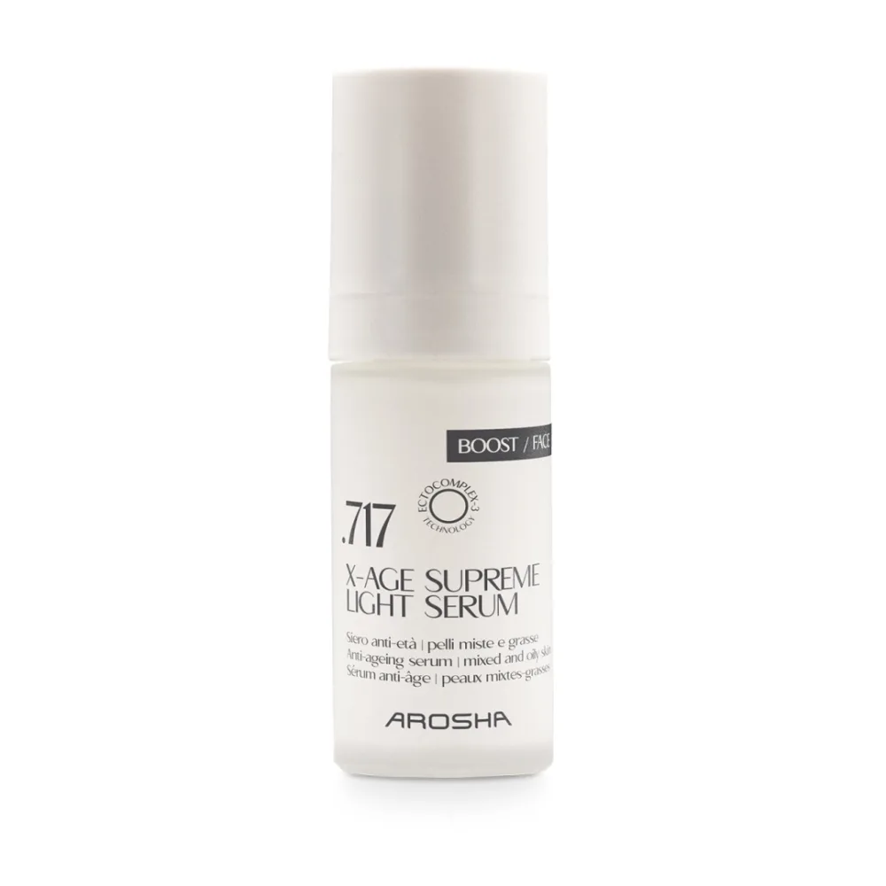 Антивозрастная легкая сыворотка для комбинированной и жирной кожи Arosha X-AGE Supreme Light Serum, 30 мл