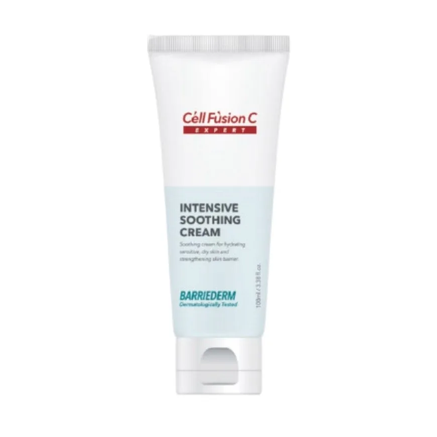Крем для лица увлажняющий успокаивающий легкий Cell Fusion C Expert Intensive Soothing Cream, 100 мл