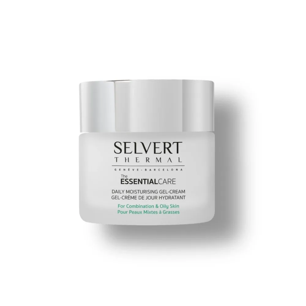 Крем-гель для лица увлажняющий для жирной и проблемной кожи Selvert Thermal Daily Moisturizing Gel-Cream, 50 мл