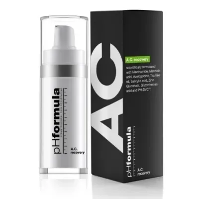 Восстанавливающая сыворотка против акне для лица pHformula AC Recovery Serum, 30 мл