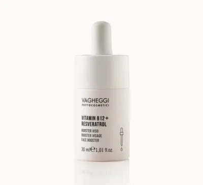 Ревитализирующий и регенерирующий концентрат для лица Vagheggi Vitamin B12 + Resveratrol Face Booster, 30 мл