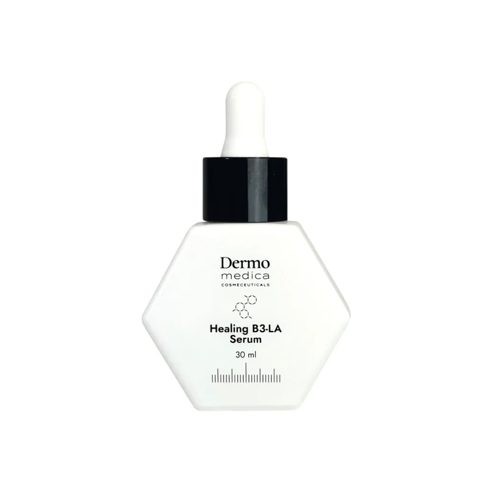 Восстанавливающая сыворотка с ниацинамидом и линолевой кислотой Dermomedica Cosmeceuticals Dermomedica Healing B3-LA Serum, 30 мл