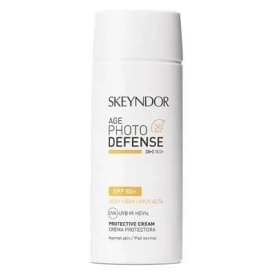Крем для лица солнцезащитный для нормальной кожи SPF 50+ Skeyndor Age Photo Defense Protective Cream Normal Skin SPF 50+, 75 мл