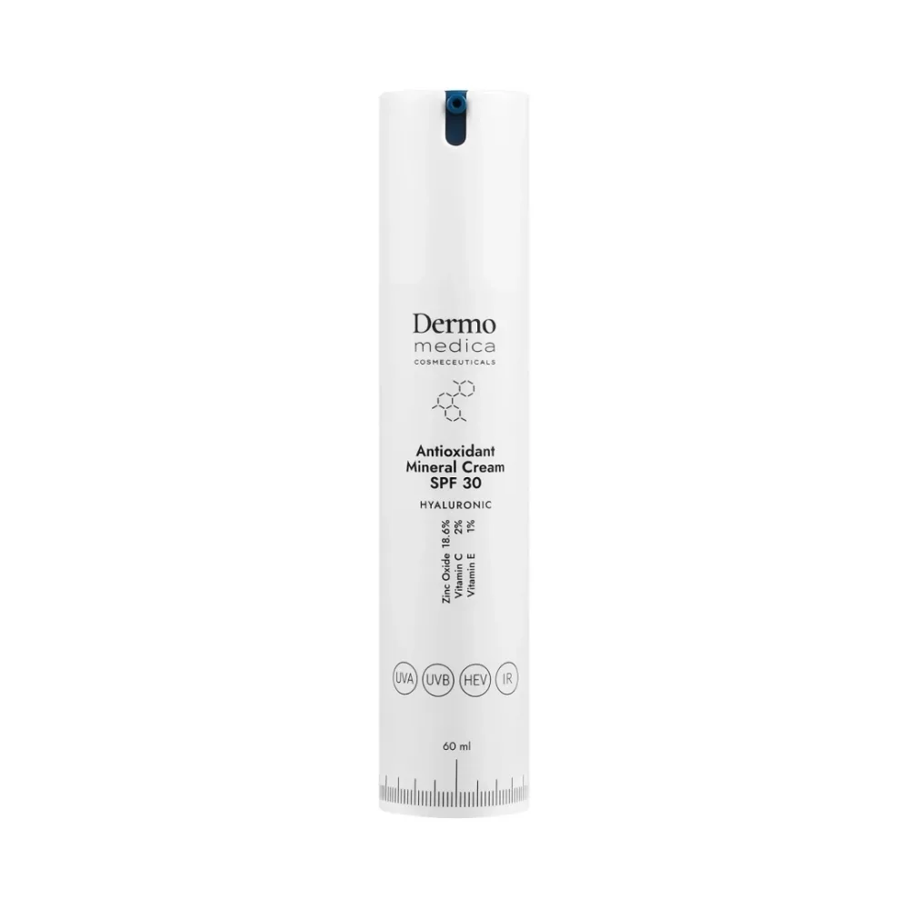 Крем для лица солнцезащитный минеральный с витамином С SPF30 Dermomedica Cosmeceuticals Dermomedica Antioxidant Mineral Cream, 60 мл