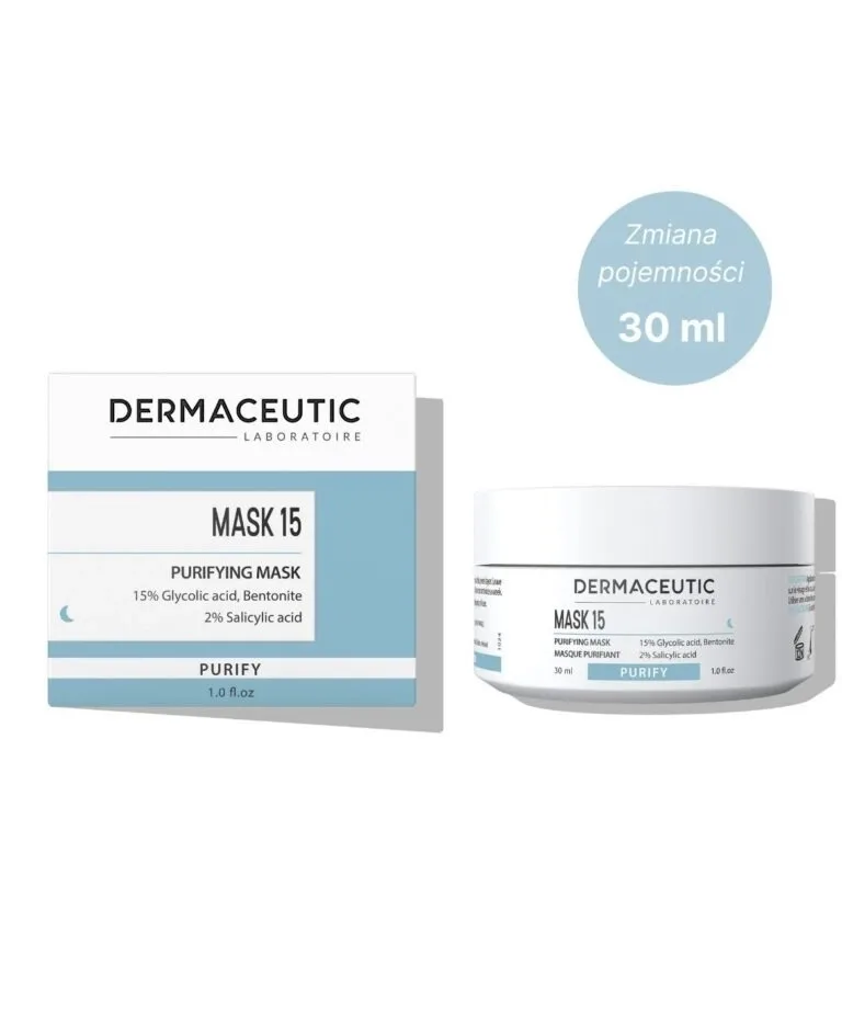 Очищающая обновляющая маска для лица Dermaceutic Mask 15, 30 мл