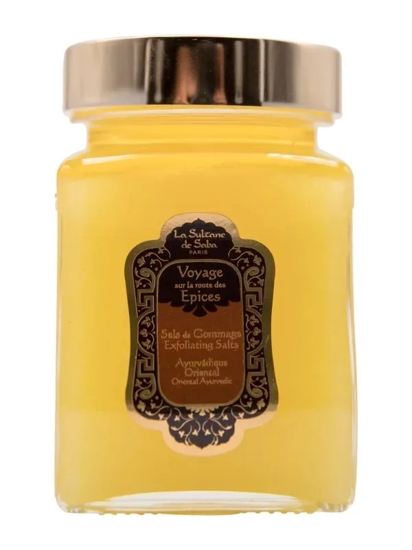 Солевой скраб для тела пачули и ваниль La Sultane de Saba Sels de Gommage Ayurvedique, 300 г