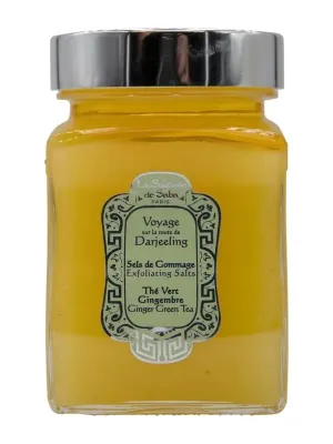 Солевой скраб для тела зеленый чай и имбирь La Sultane de Saba Sels de Gommage Ginger Green Tea, 300 г