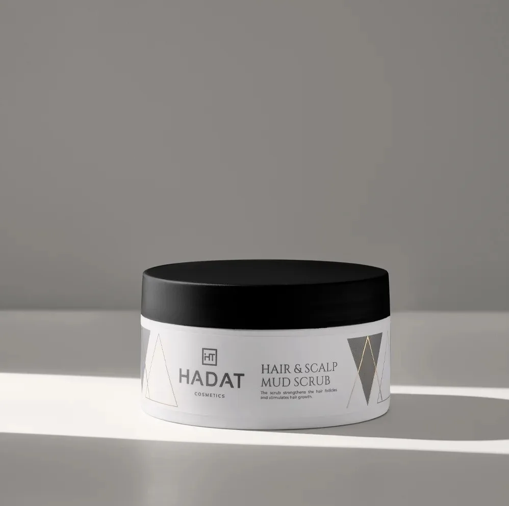 Очищающий пилинг-скраб для кожи головы Hadat Hair & Scalp Mud Scrub, 300 мл