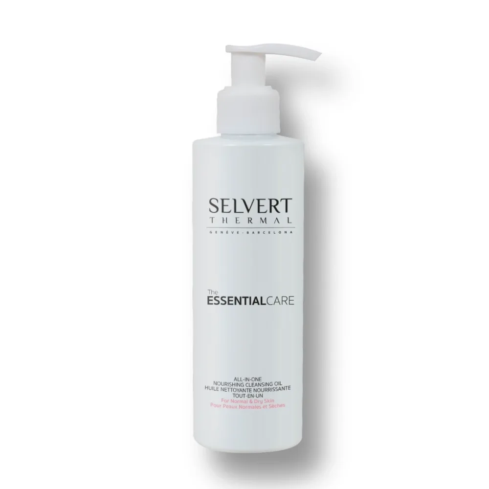 Питательное очищающее масло для нормальной и сухой кожи Selvert Thermal Nourishing Cleansing Oil, 200 мл