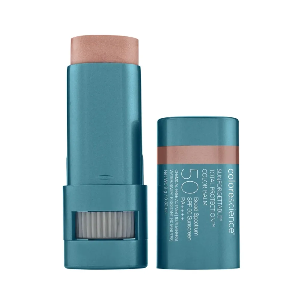 Бальзам для губ и щёк Sunforgettable SPF50, оттенок Blush Colorescience, 9 г