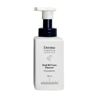 Пенка для умывания с муцином улитки и пантенолом Dermomedica Cosmeceuticals Dermomedica Snail B5 Foam Cleanser, 150 мл