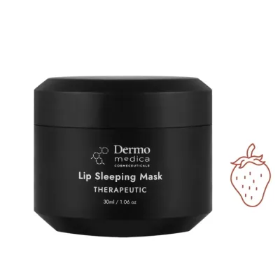 Ночная восстанавливающая маска для губ с клубникой Dermomedica Cosmeceuticals Dermomedica, 30 мл