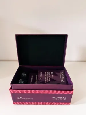Пробный омолаживающий набор для лица Vagheggi 75-25 Longevity Discovery Kit, 11 мл