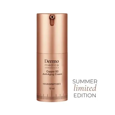 Крем для лица антивозрастной с медным пептидом и ниацинамидом Dermomedica Cosmeceuticals Dermomedica Copper B3 Anti-Aging Cream, 15 мл