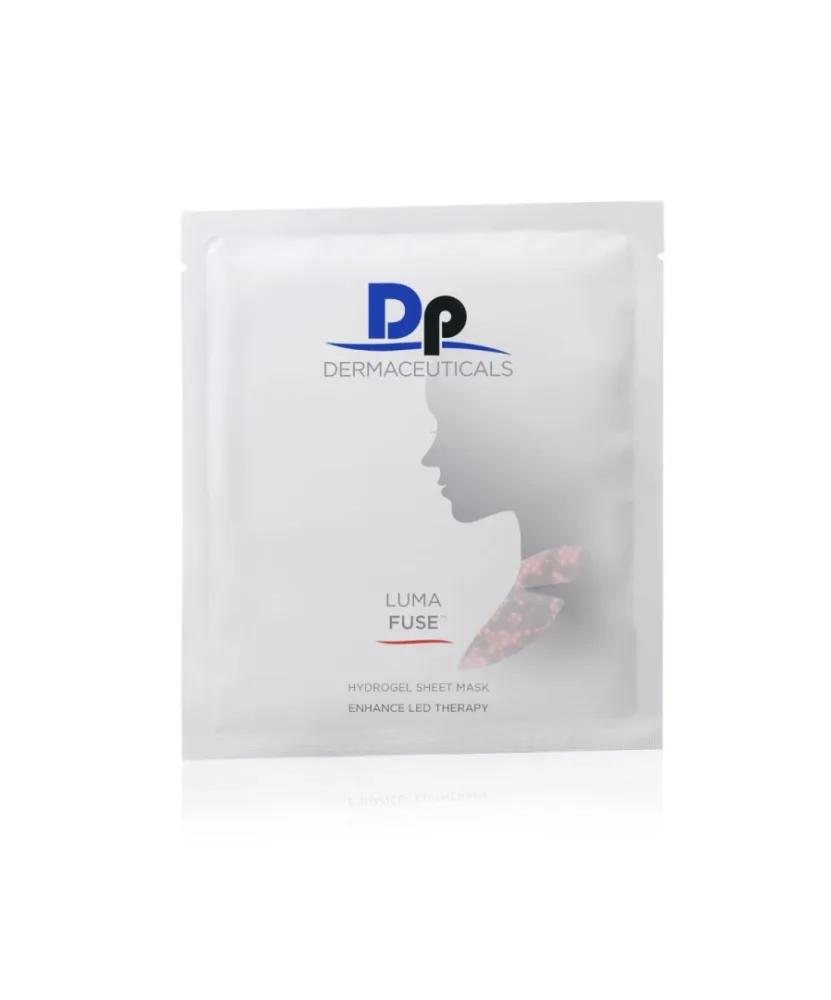 Гидрогелевая успокаивающая маска для шеи и декольте DP Dermaceuticals, 1 шт