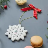 Spode Подвеска Christmas Tree 7,5 см Snowflake — фото 3