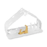 Alessi Вертеп Bark белый — фото 4