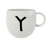 Like. by Villeroy&Boch Кружка с буквами 400 мл Y — фото 1