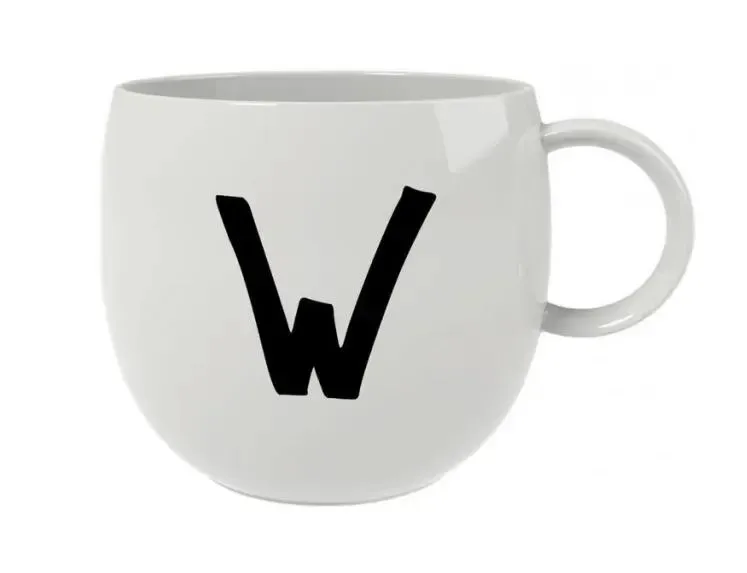 Like. by Villeroy&Boch Кружка с буквами 400 мл W