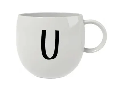 Like. by Villeroy&Boch Кружка "Буквы" 400 мл U