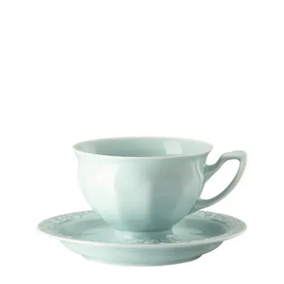 Rosenthal Кофейная чашка Maria Pale Mint 180 мл с блюдцем
