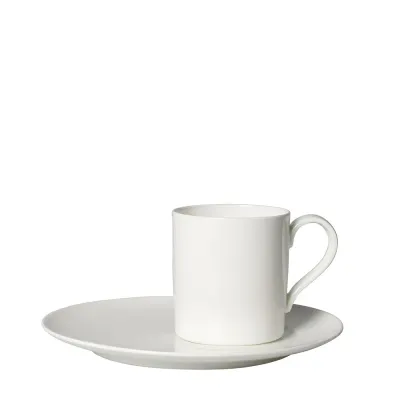 Villeroy & Boch Чашка с блюдцем MetroChic Blanc 210 мл для кофе