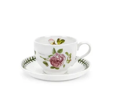 Чашка с блюдцем Botanic Roses 200 мл для чая Portmeirion