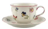 Villeroy & Boch Чашка с блюдцем Petite Fleur 200 мл для чая — фото 1
