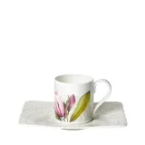 Villeroy & Boch Чашка с блюдцем Quinsai Garden 80 мл для эспрессо — фото 1