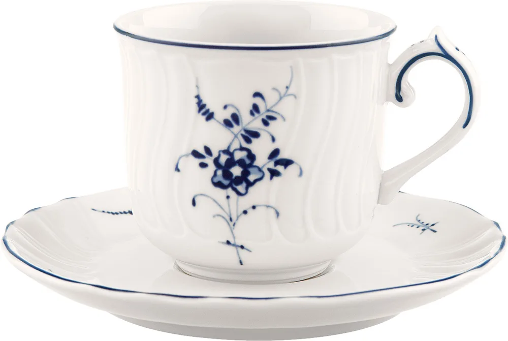 Villeroy & Boch Чашка с блюдцем Old Luxembourg 100 мл для эспрессо