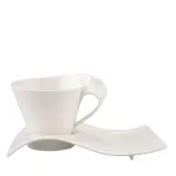 Villeroy & Boch Чашка с блюдцем NewWave Caffe 400 мл для завтрака — фото 1
