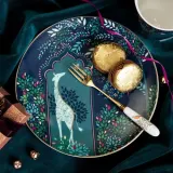 Portmeirion Sara Miller Индия 20 см десертная тарелка Girafe — фото 5