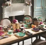 Portmeirion Тарелка для завтрака Chelsea Sara Miller 20 см Темно-серый — фото 4