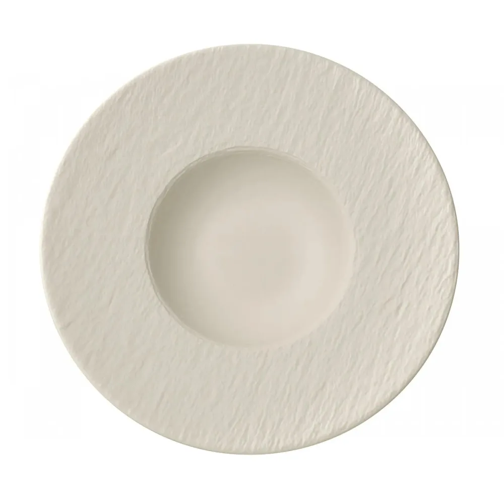 Villeroy & Boch Мануфактурная глубокая тарелка Rock Blanc 29 см