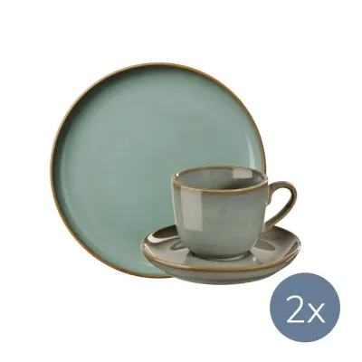 ASA Кофейный набор Eucalyptus Saisons на 2 персоны (6 шт.)