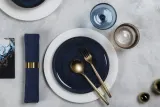 Like. by Villeroy&Boch Джинсовый обеденный набор Crafted на 2 персоны (4 шт.) — фото 2