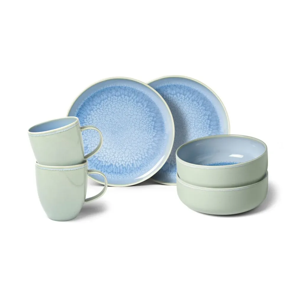 Like. by Villeroy&Boch Набор для завтрака «Работная черника» на 2 персоны (6 шт.)