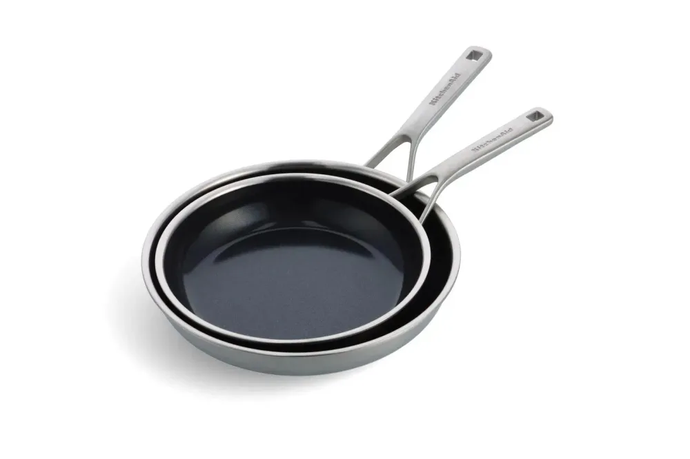 KitchenAid Набор из 2-х многослойных сковород 24+28 см
