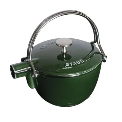 STAUB Чайник чугунный 1,15 л базилик-зеленый